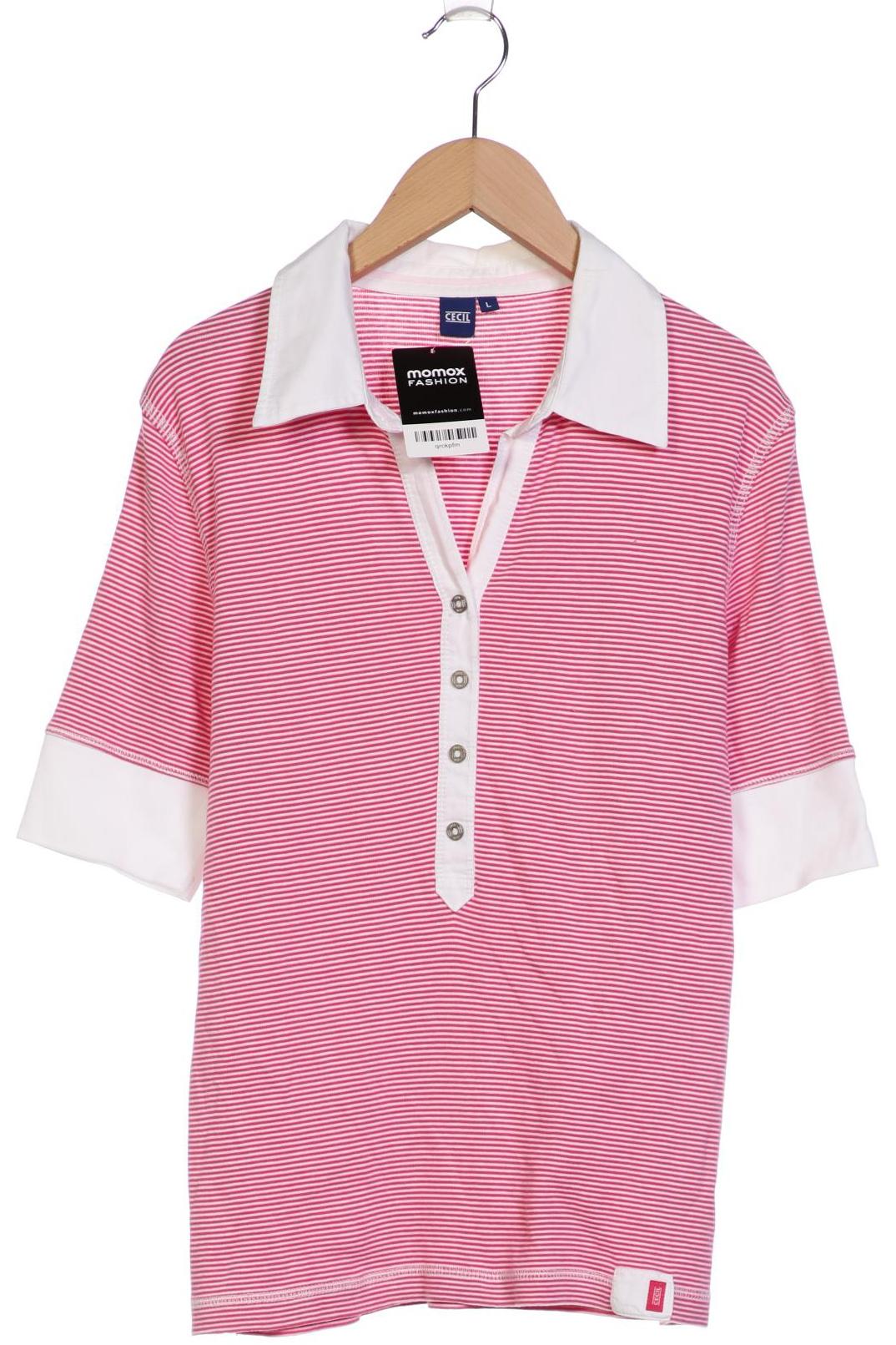 

Cecil Damen Poloshirt, pink, Gr. 42