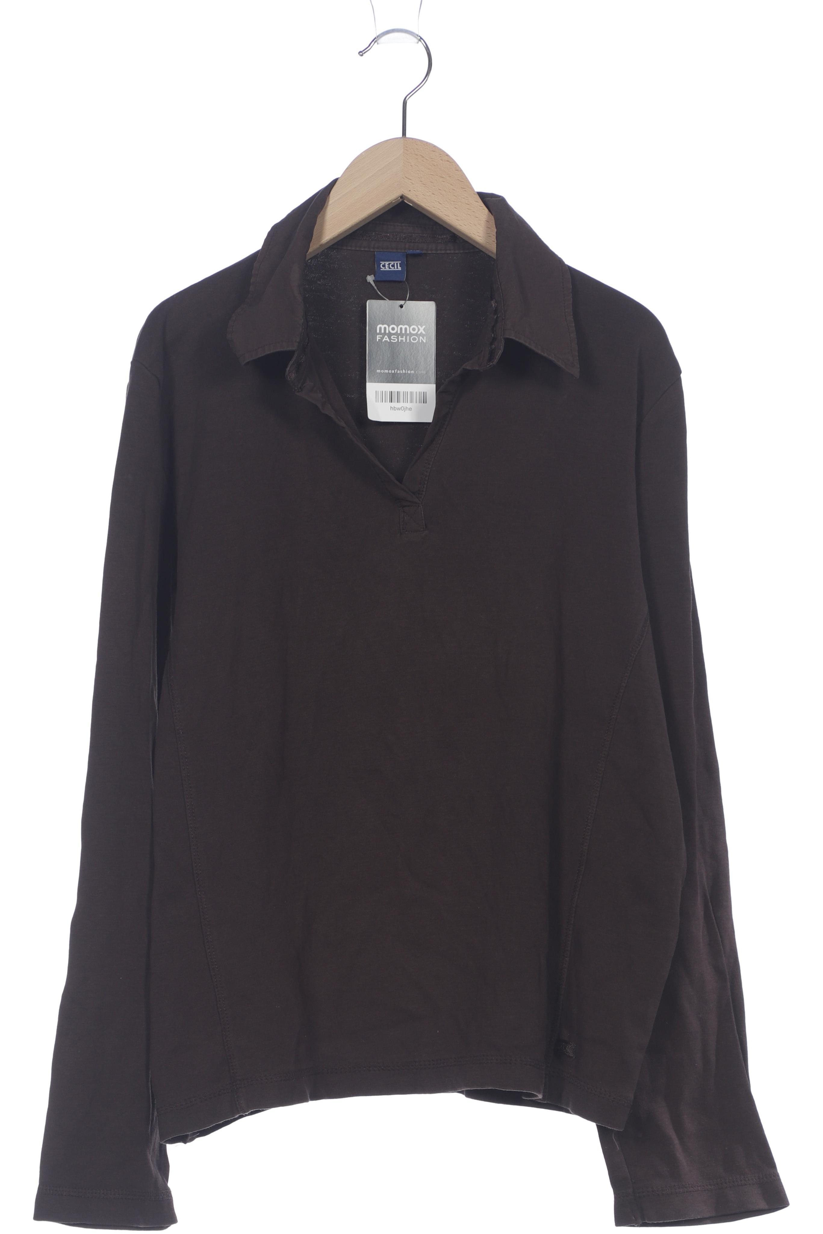 

Cecil Damen Poloshirt, braun, Gr. 44