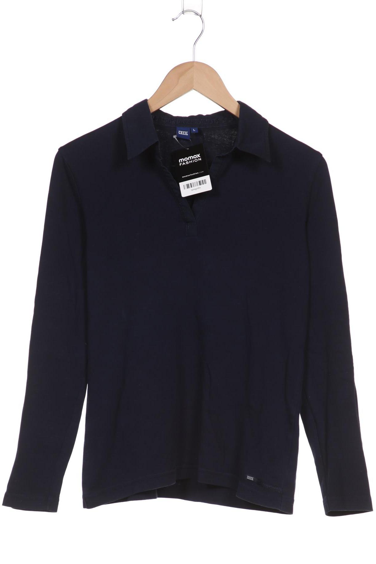 

CECIL Damen Poloshirt, marineblau