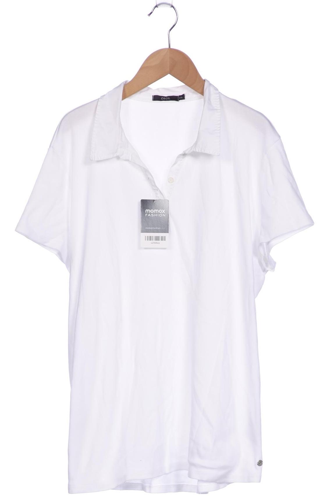 

Cecil Damen Poloshirt, weiß, Gr. 46