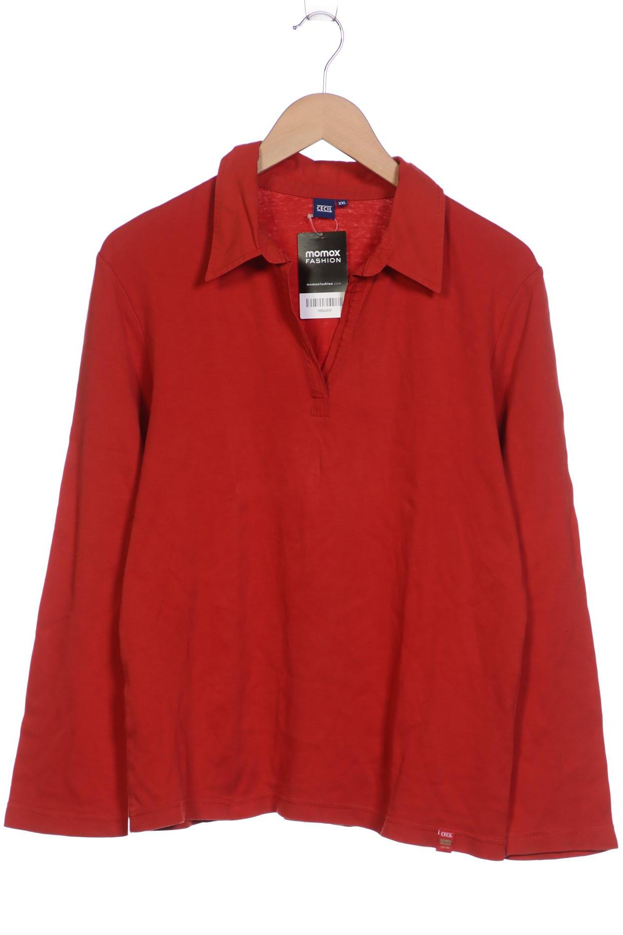 

Cecil Damen Poloshirt, orange, Gr. 46