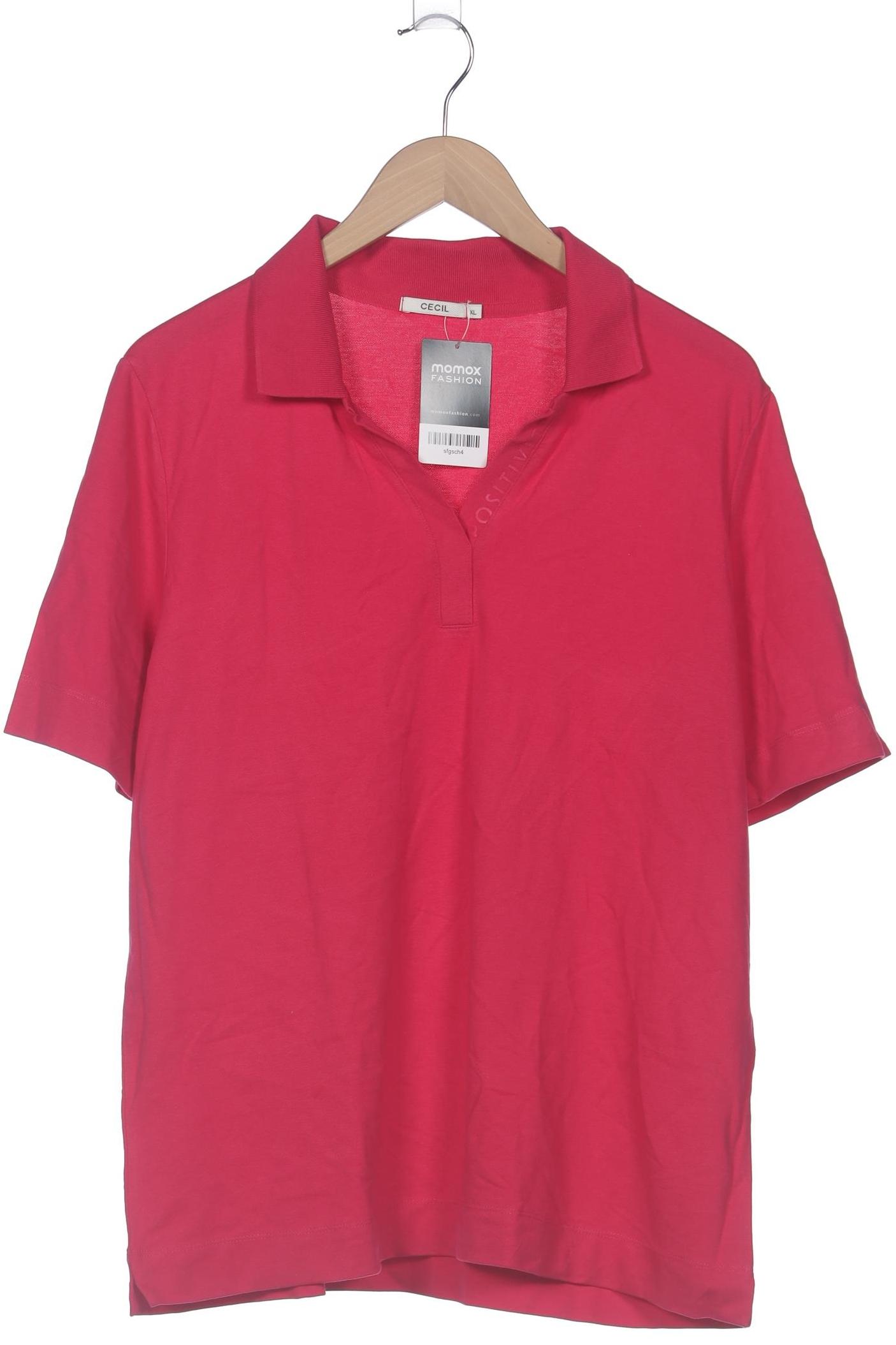 

Cecil Damen Poloshirt, pink, Gr. 44
