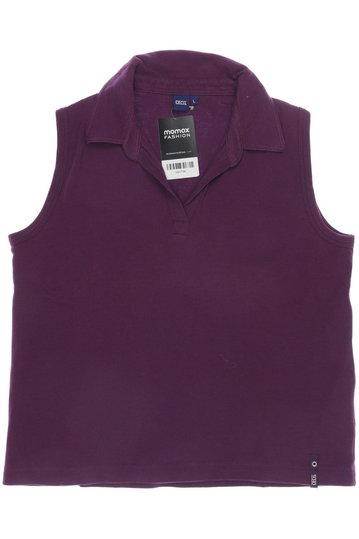 

Cecil Damen Poloshirt, bordeaux, Gr. 42