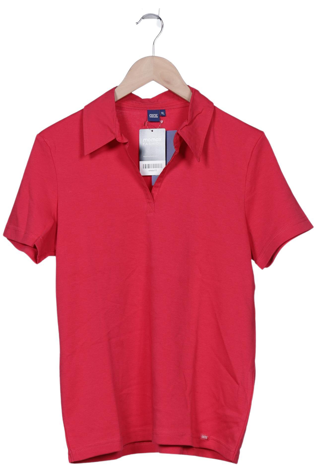

Cecil Damen Poloshirt, pink, Gr. 44