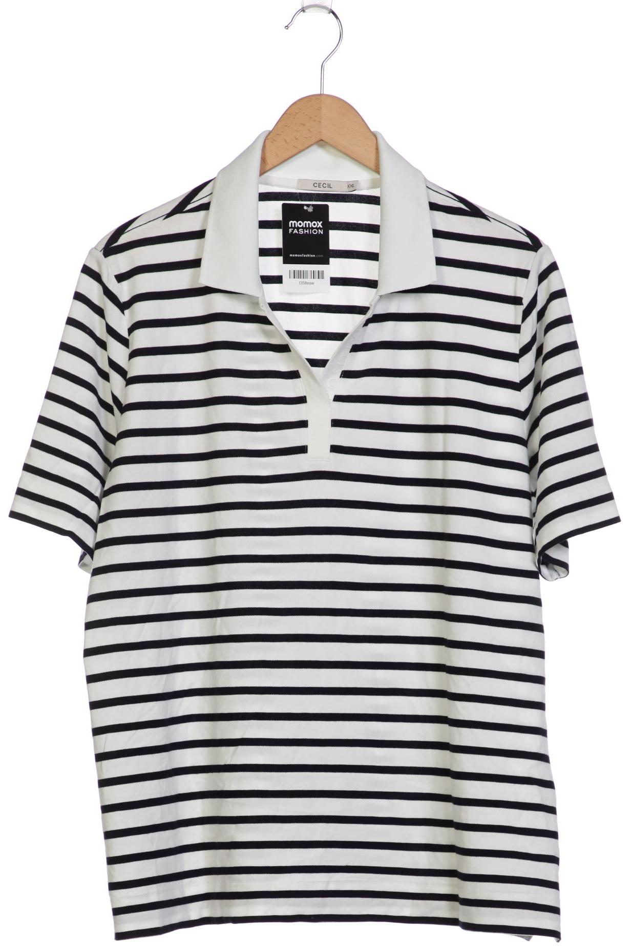 

Cecil Damen Poloshirt, weiß, Gr. 46