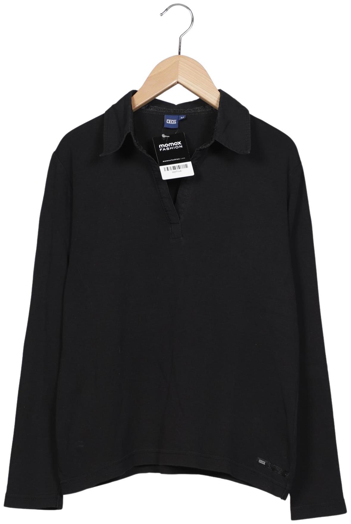 

Cecil Damen Poloshirt, schwarz, Gr. 38