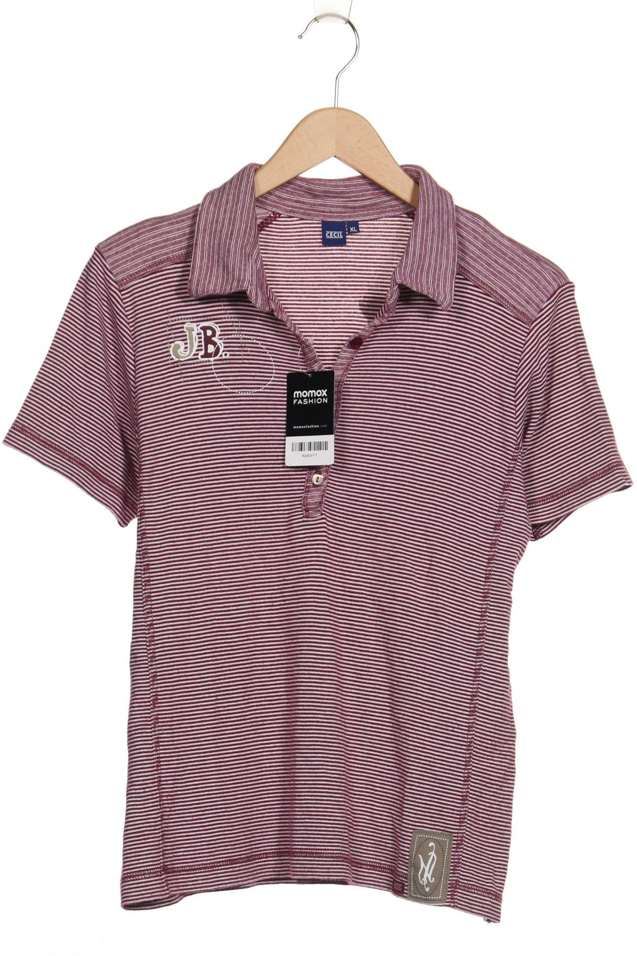 

Cecil Damen Poloshirt, bordeaux, Gr. 44