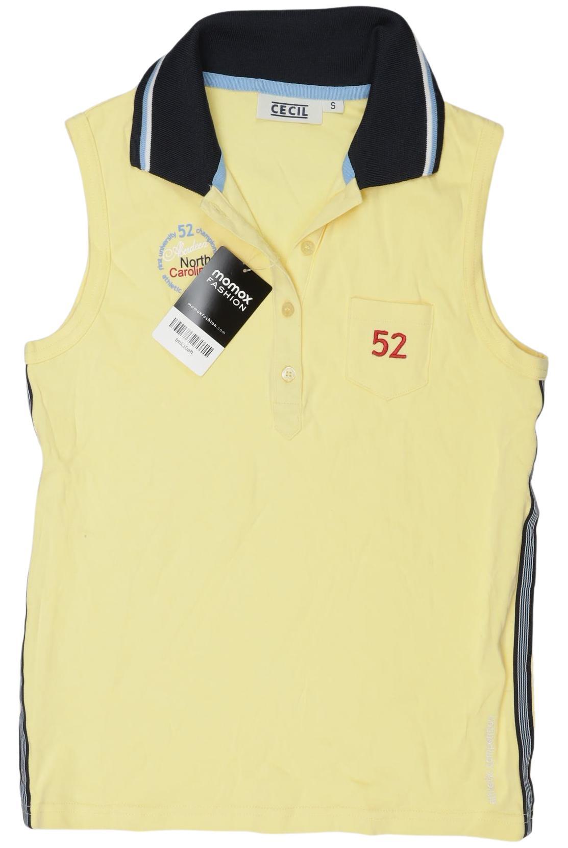 

Cecil Damen Poloshirt, gelb, Gr. 36