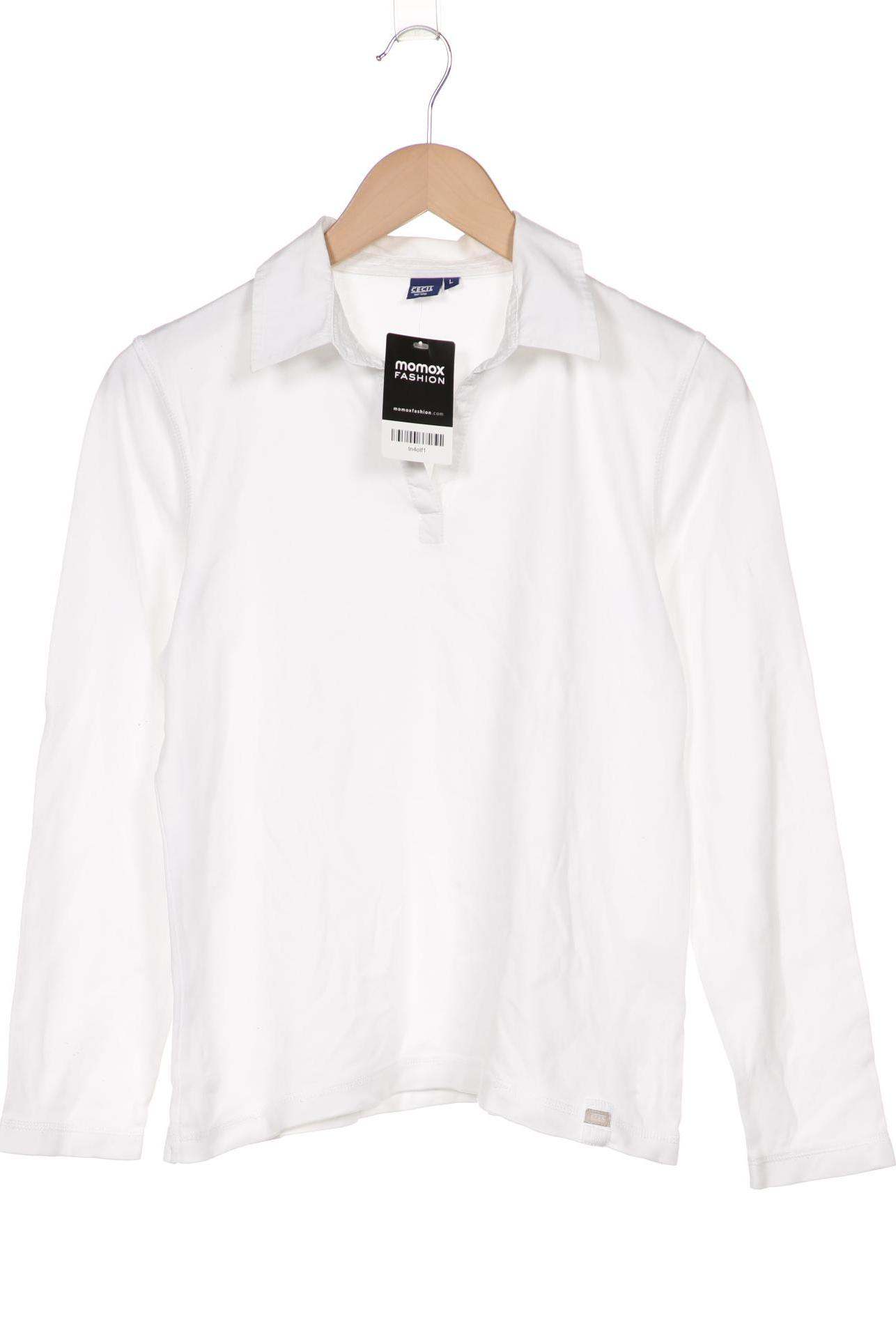 

CECIL Damen Poloshirt, weiß