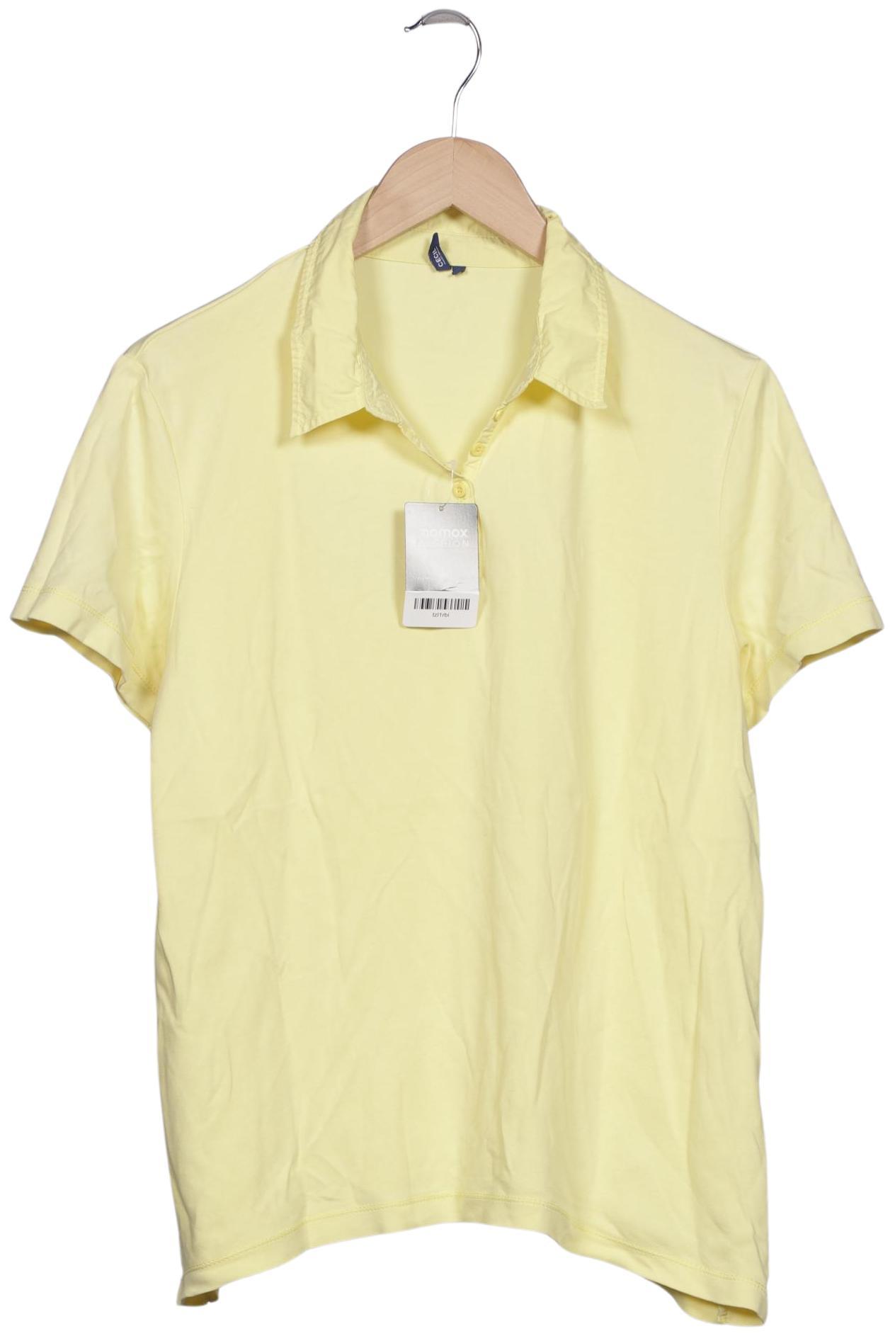 

Cecil Damen Poloshirt, gelb, Gr. 46
