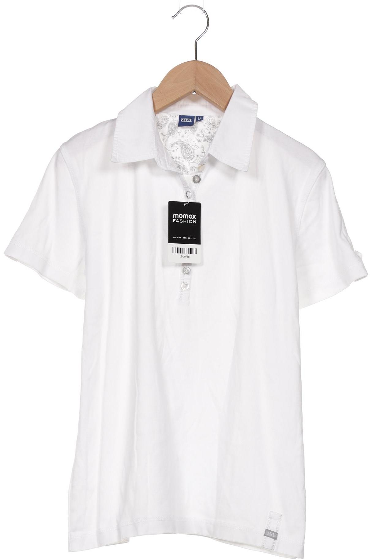 

Cecil Damen Poloshirt, weiß, Gr. 38