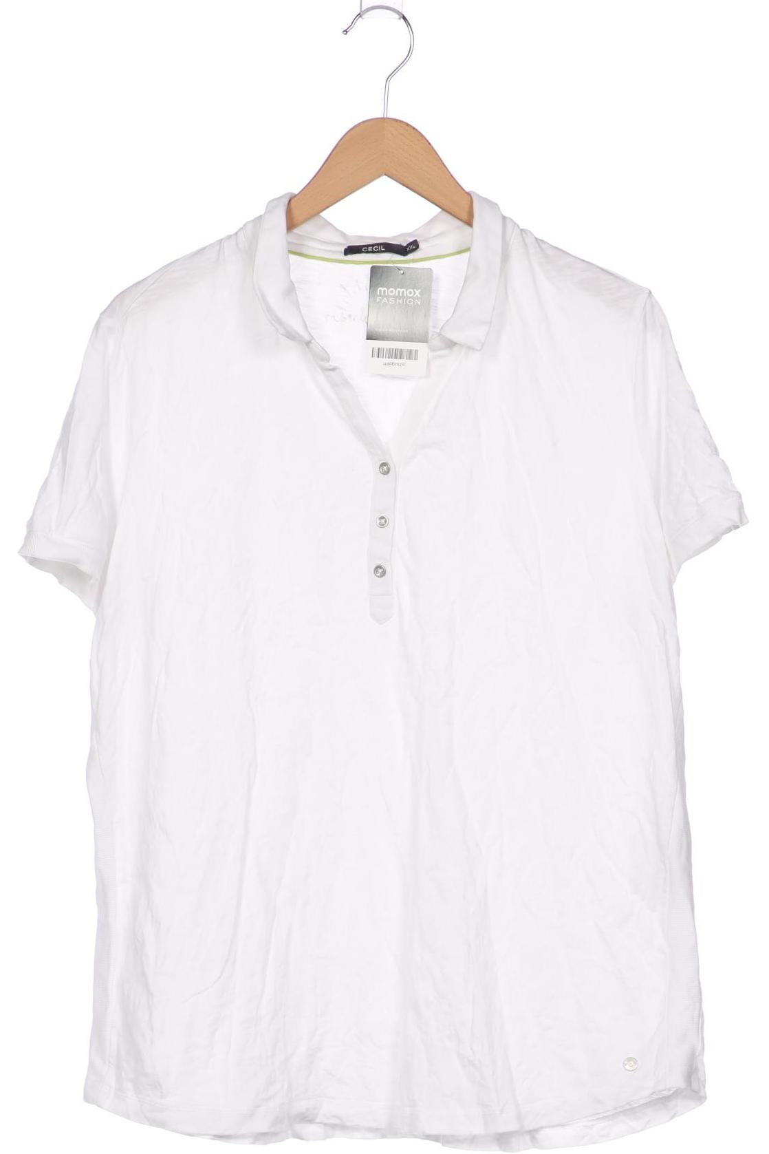 

Cecil Damen Poloshirt, weiß, Gr. 46