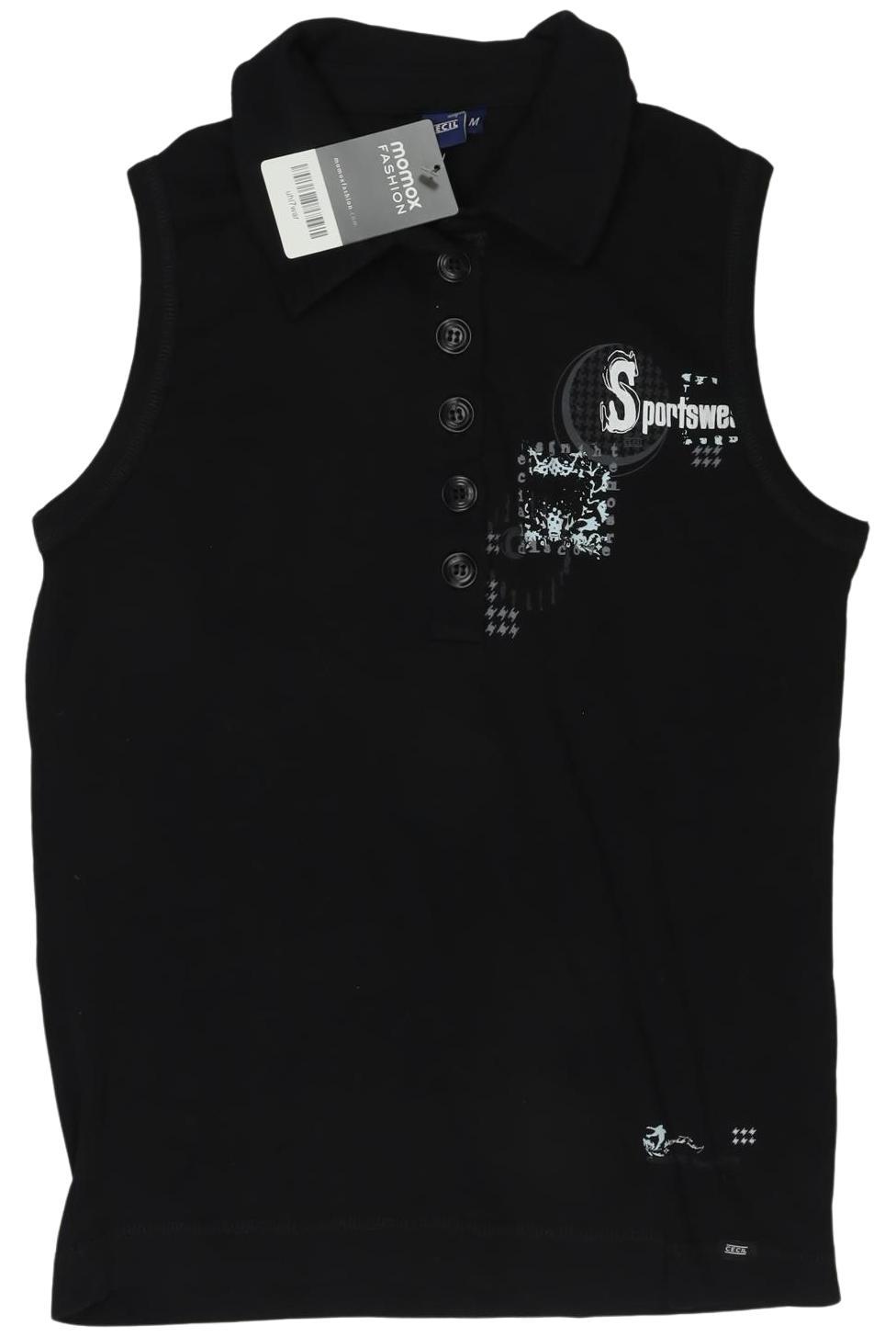 

Cecil Damen Poloshirt, schwarz, Gr. 38