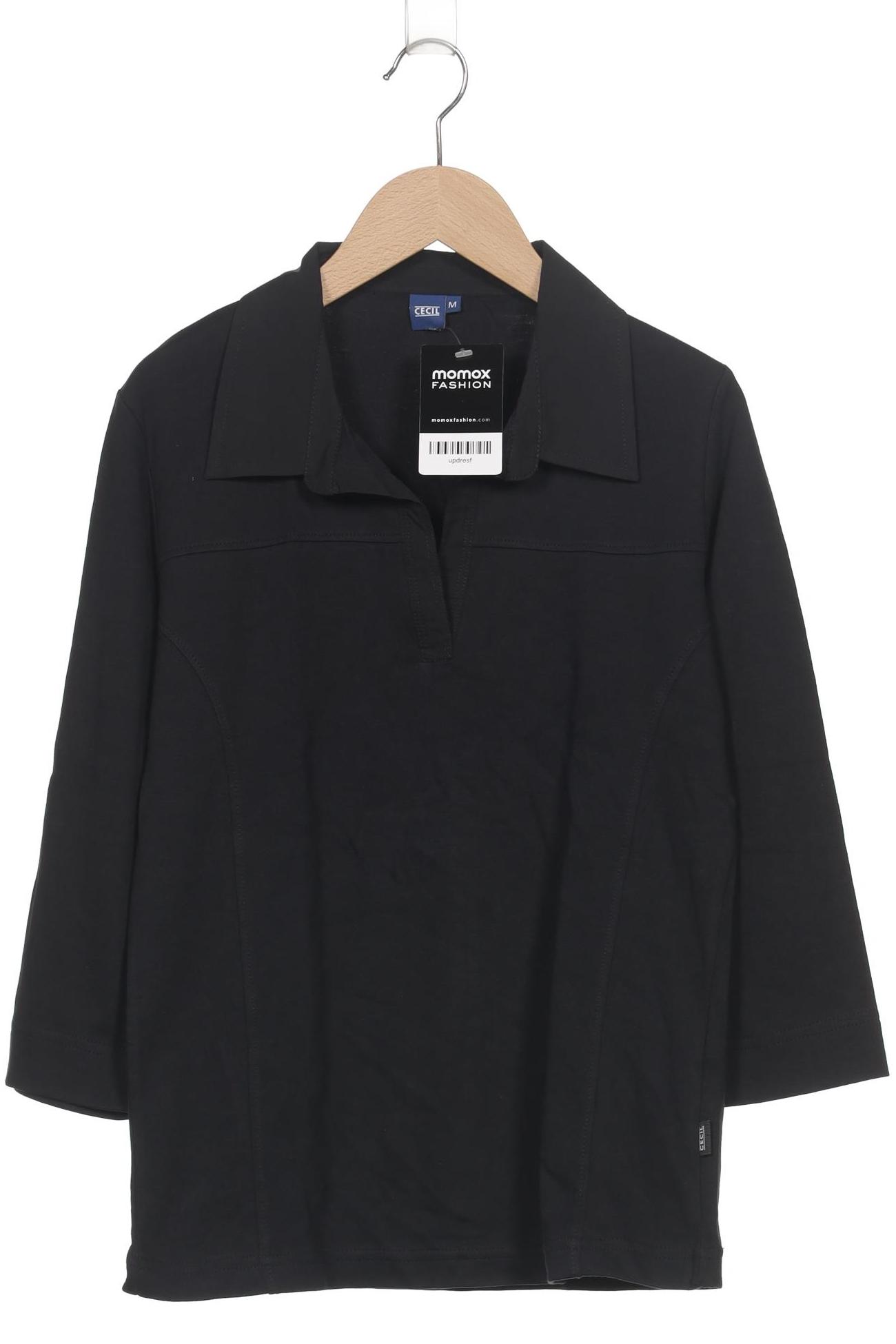 

Cecil Damen Poloshirt, schwarz, Gr. 38