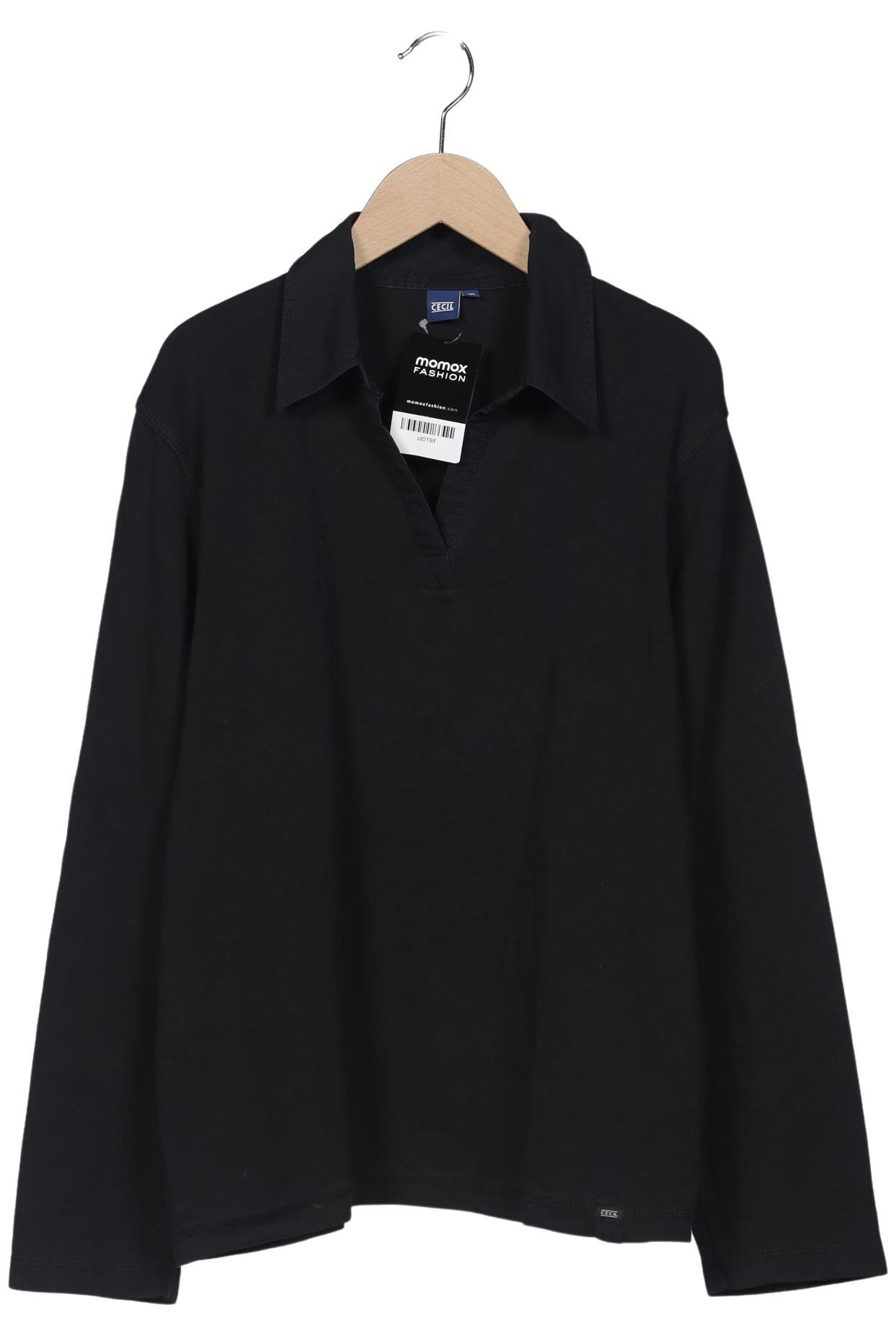 

Cecil Damen Poloshirt, schwarz, Gr. 46