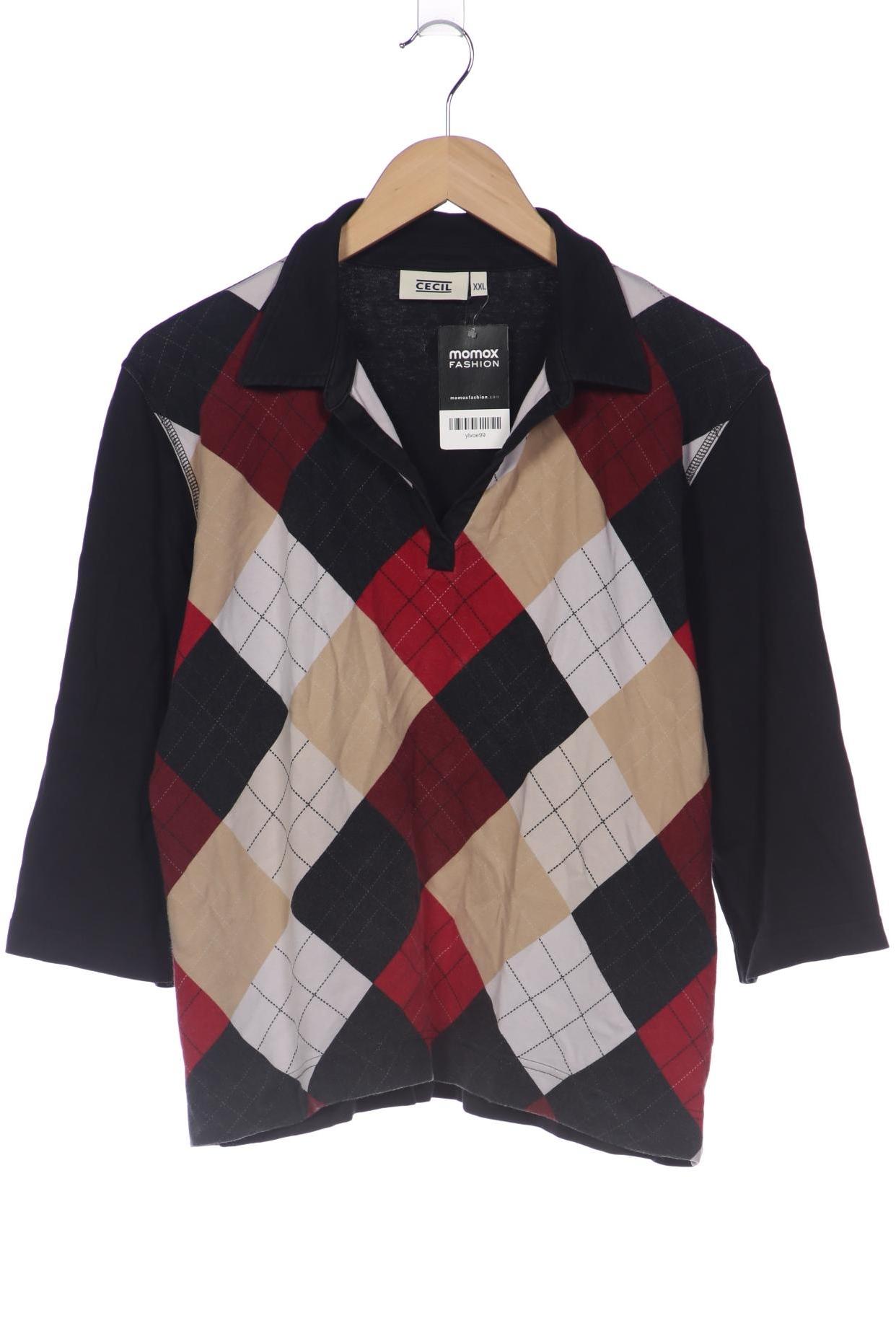 

Cecil Damen Poloshirt, mehrfarbig, Gr. 46