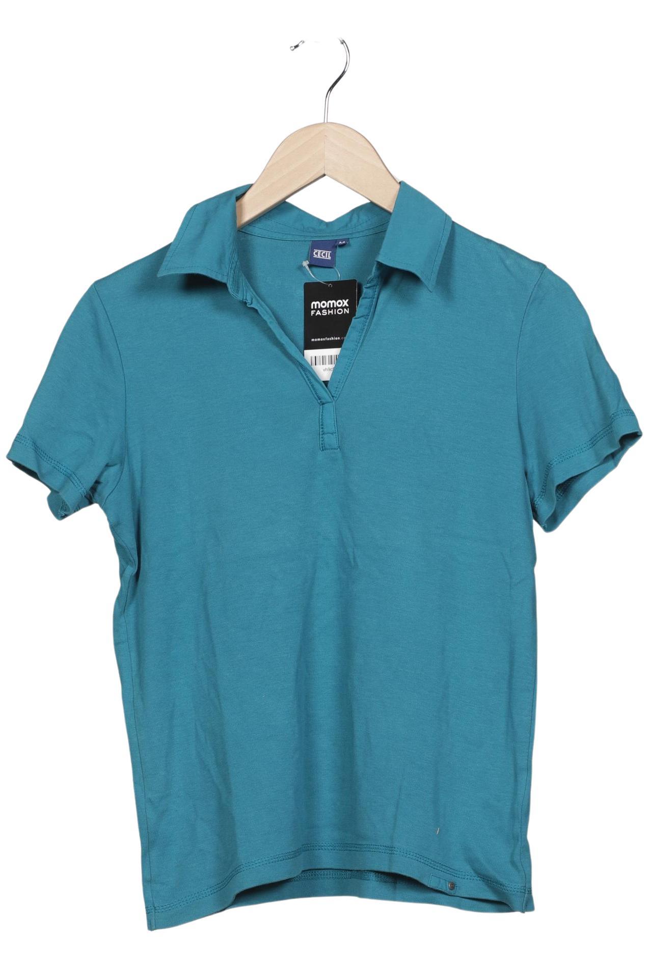 

Cecil Damen Poloshirt, türkis, Gr. 38