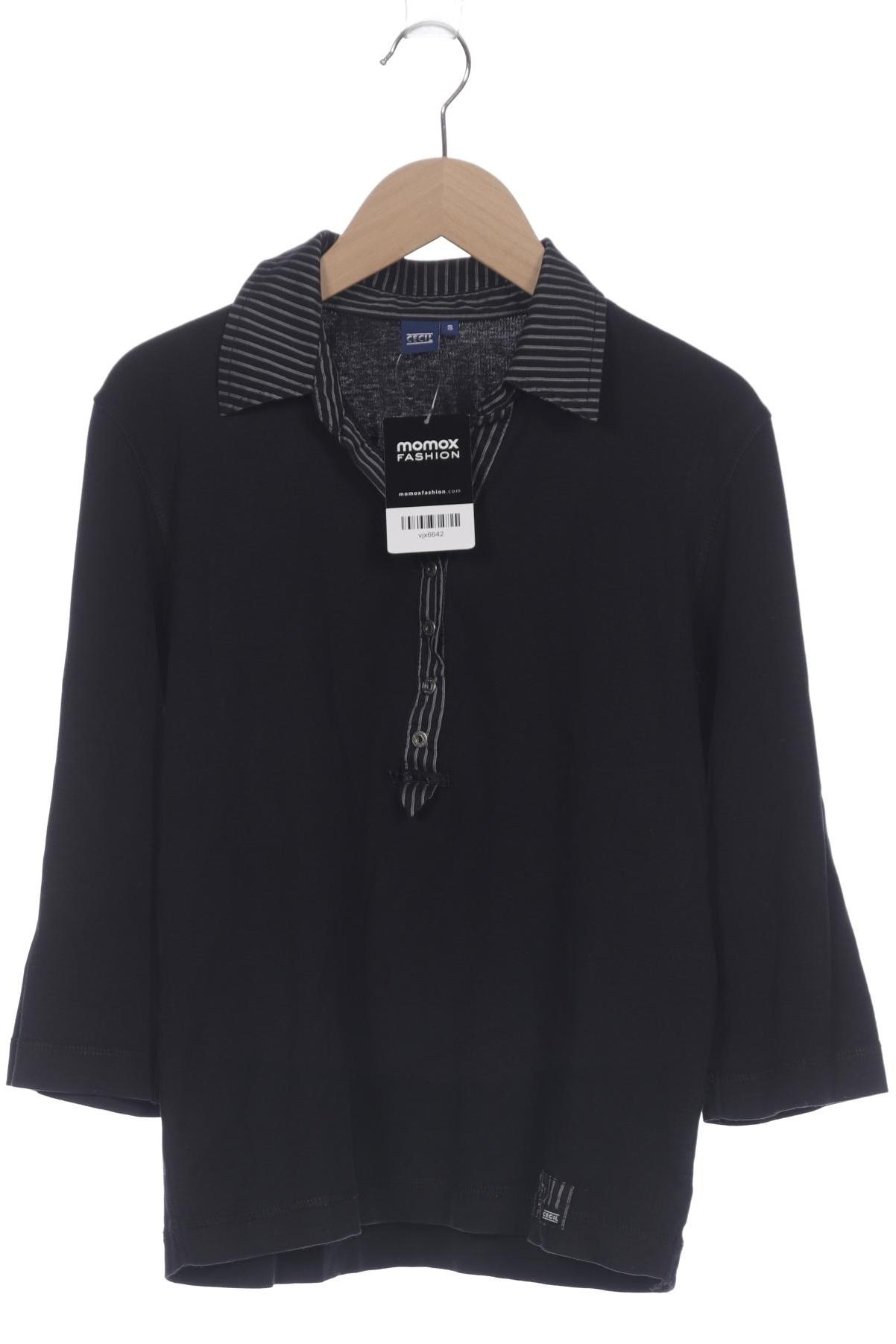 

Cecil Damen Poloshirt, schwarz, Gr. 36
