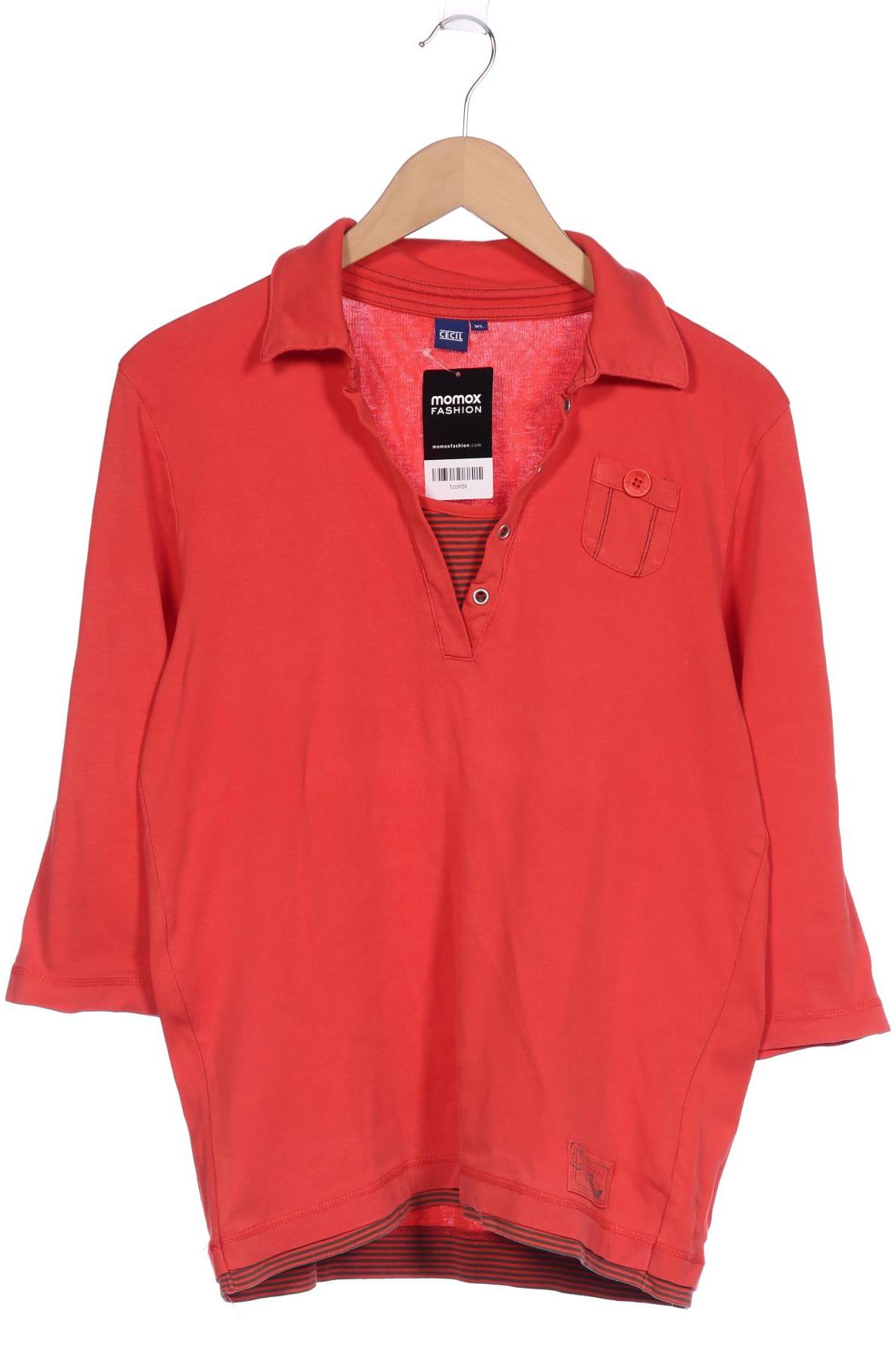 

Cecil Damen Poloshirt, orange, Gr. 44