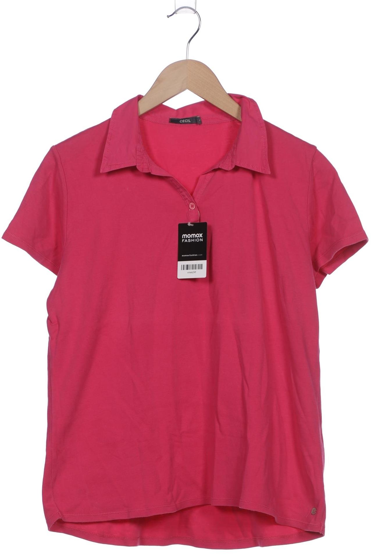 

Cecil Damen Poloshirt, pink, Gr. 42