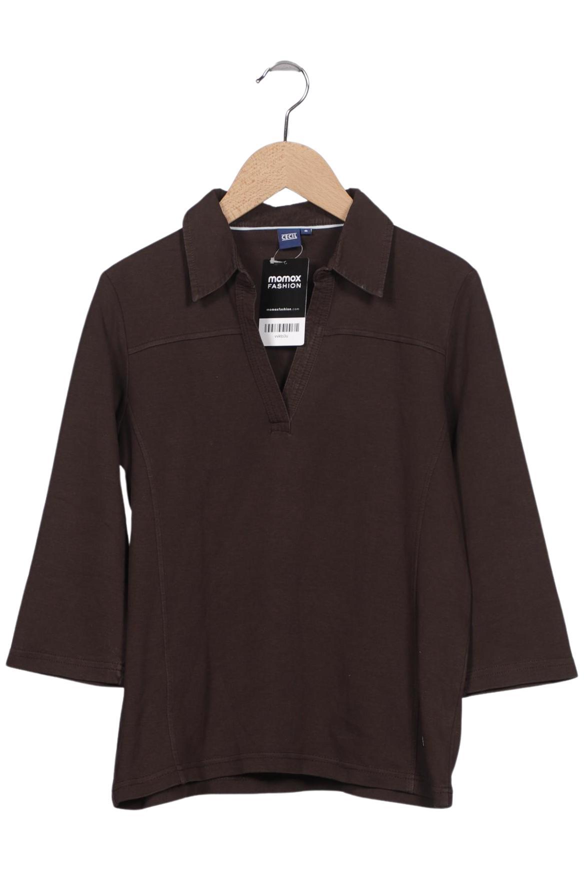

Cecil Damen Poloshirt, braun, Gr. 36