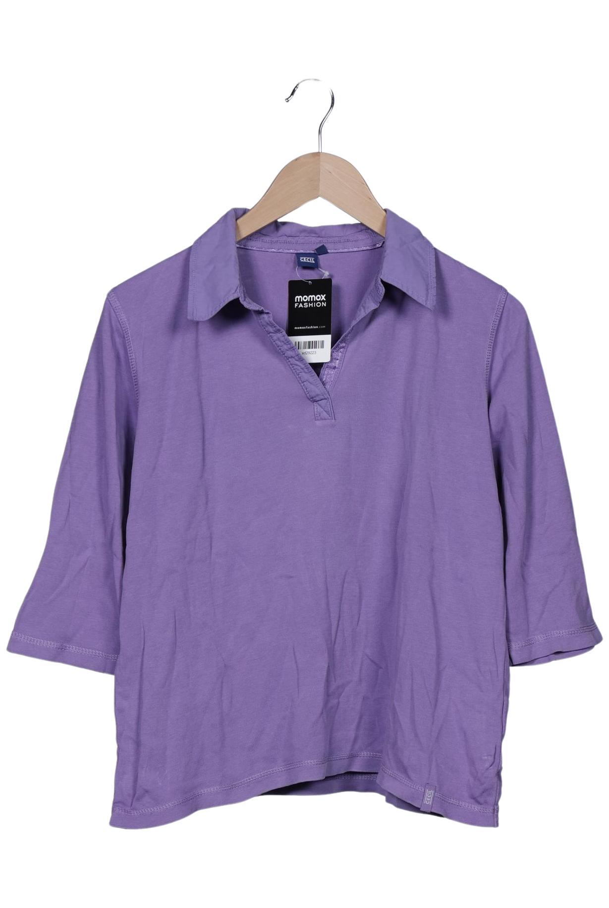

Cecil Damen Poloshirt, flieder, Gr. 44