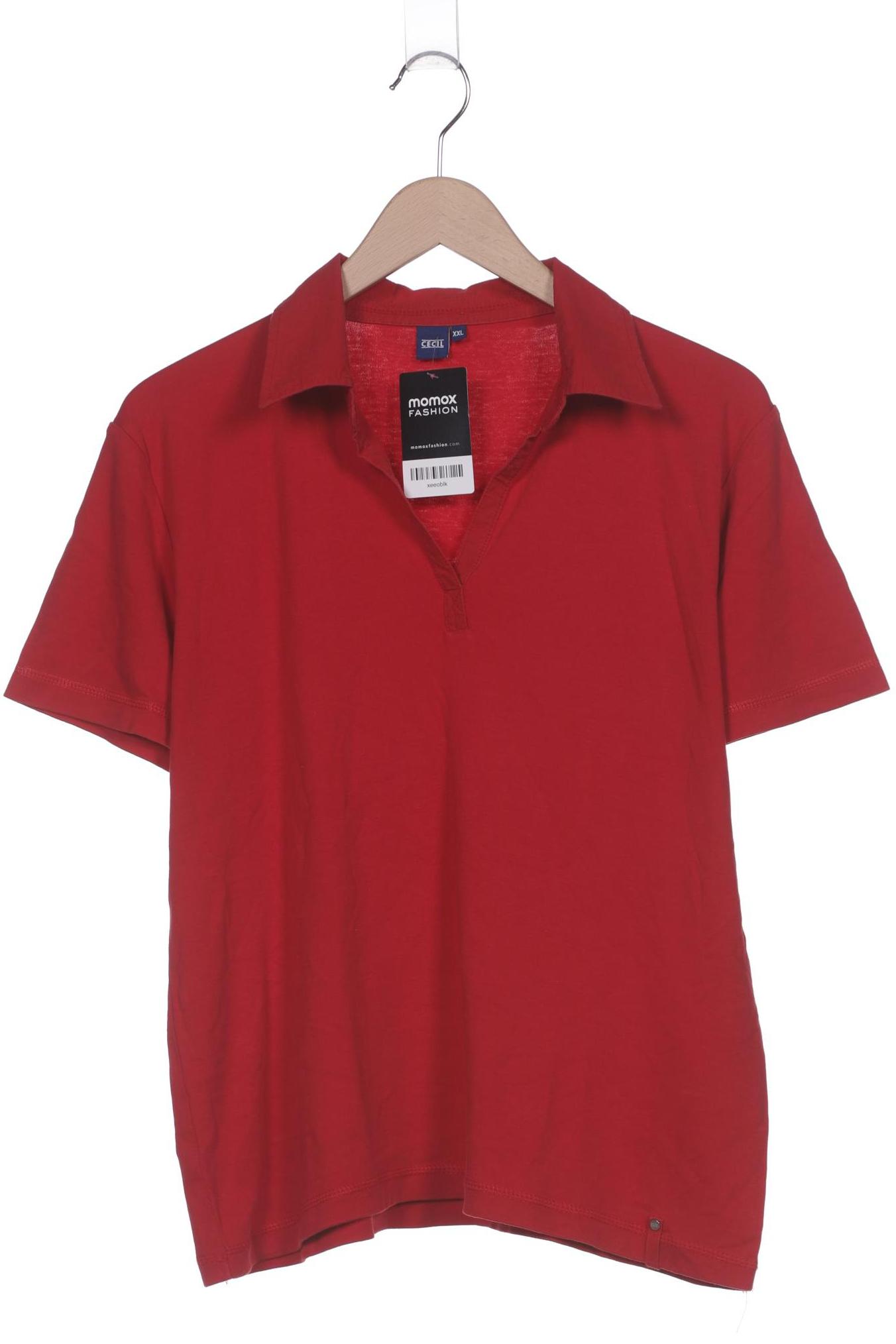 

Cecil Damen Poloshirt, rot, Gr. 46