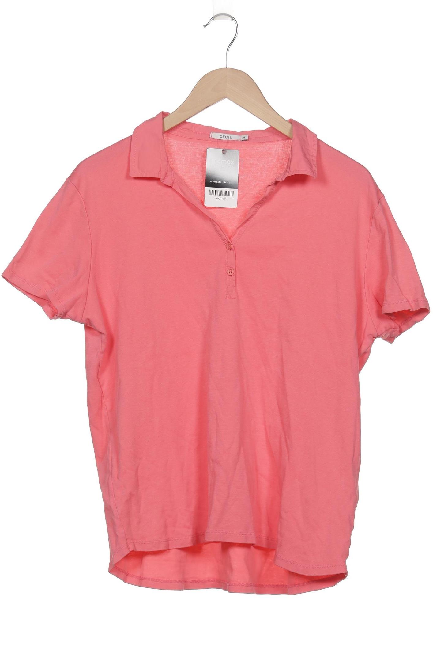 

Cecil Damen Poloshirt, pink, Gr. 44