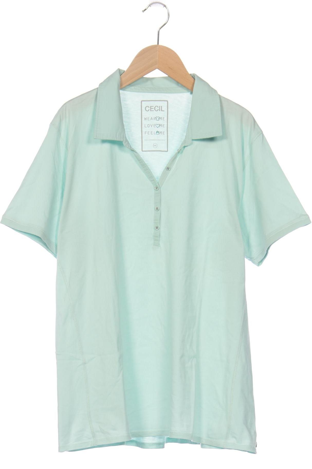 

Cecil Damen Poloshirt, türkis, Gr. 46