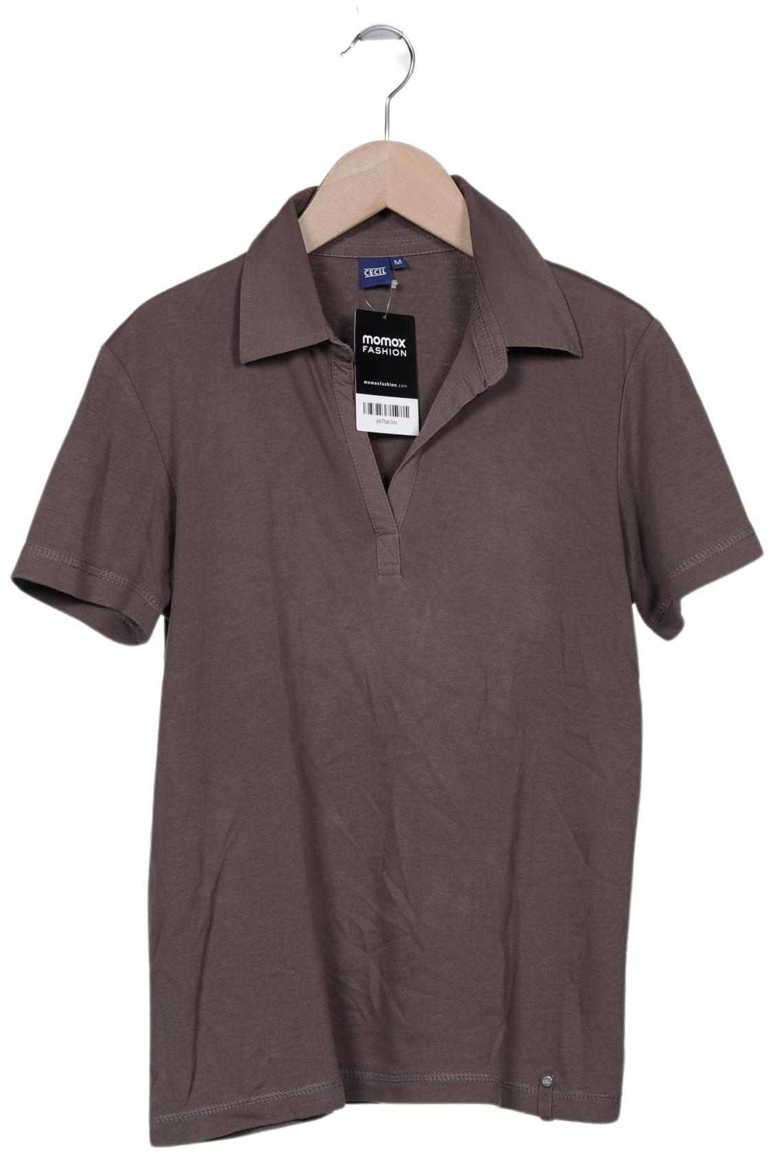 

Cecil Damen Poloshirt, braun, Gr. 38