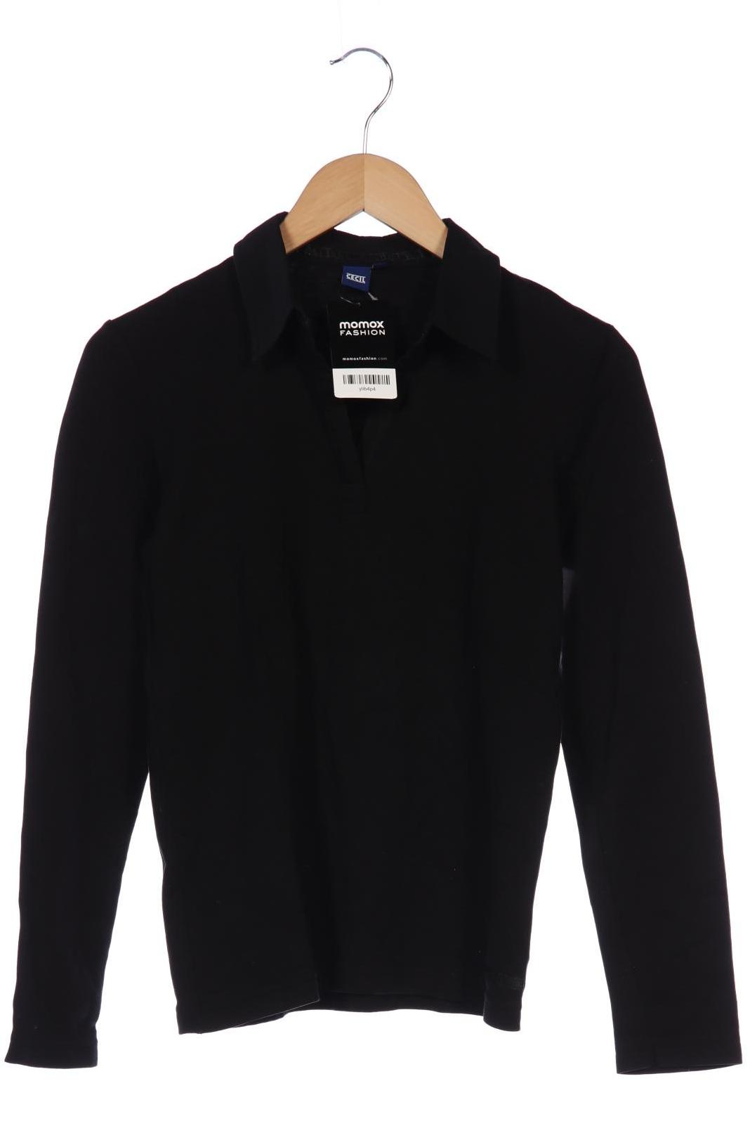 

Cecil Damen Poloshirt, schwarz, Gr. 38