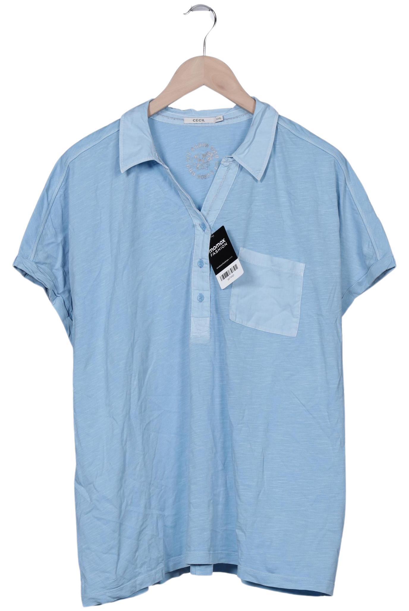 

Cecil Damen Poloshirt, blau, Gr. 46