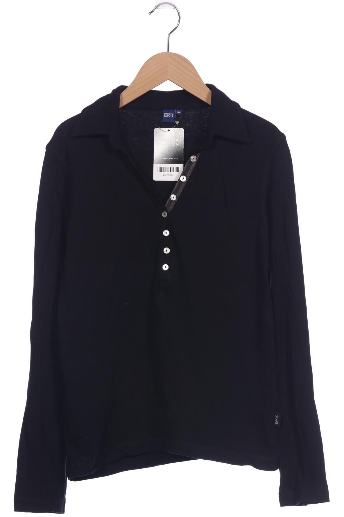 

Cecil Damen Poloshirt, schwarz, Gr. 38