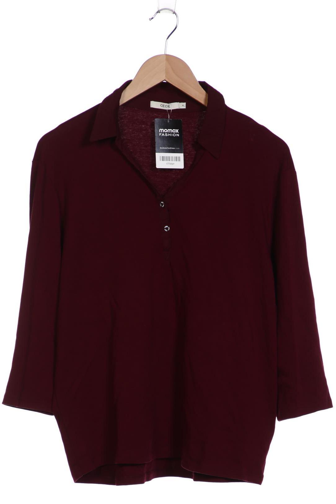 

Cecil Damen Poloshirt, bordeaux, Gr. 44