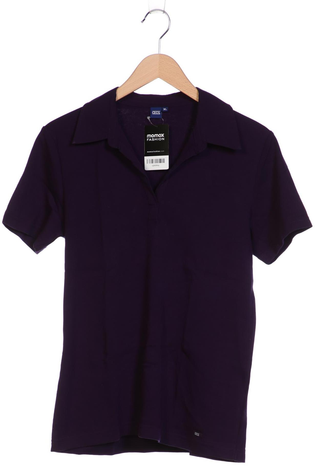 

Cecil Damen Poloshirt, flieder, Gr. 44