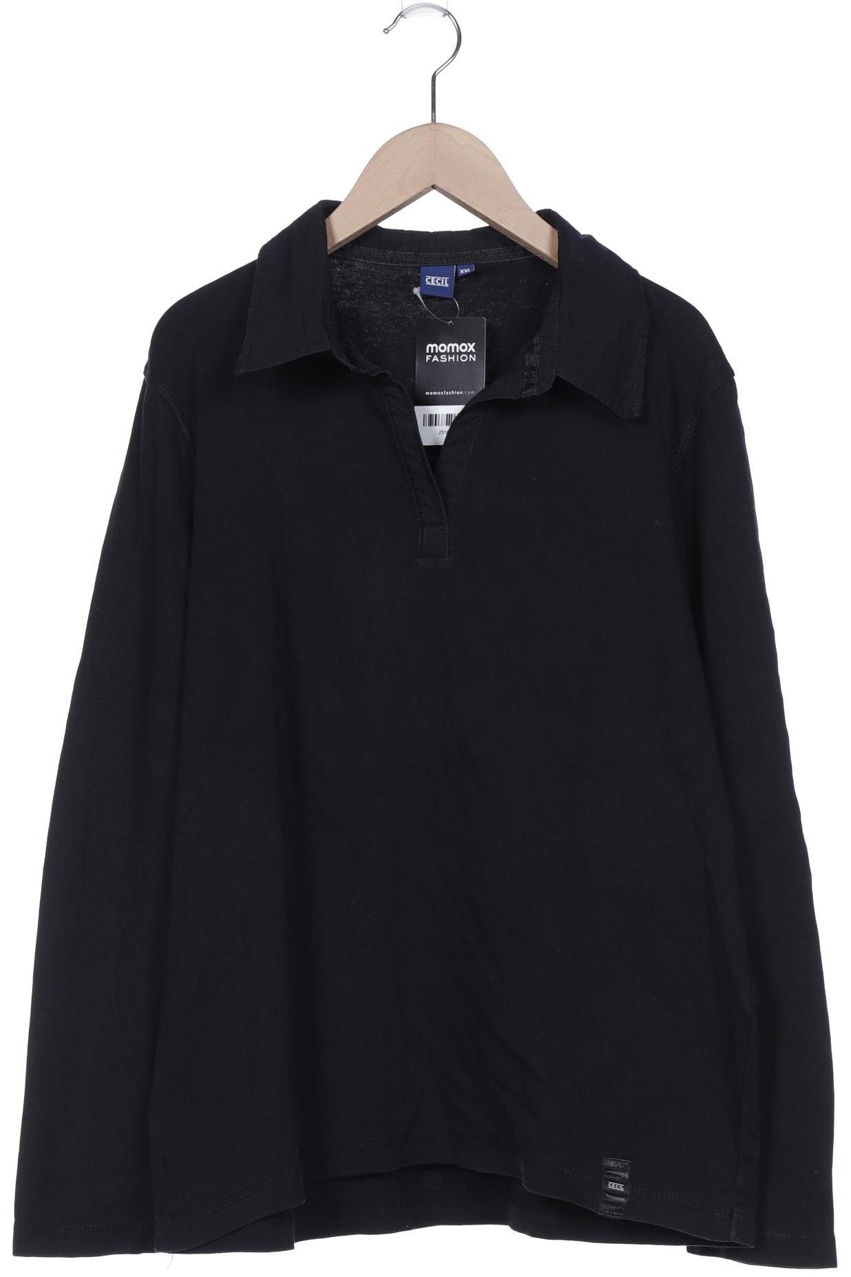 

Cecil Damen Poloshirt, schwarz, Gr. 46