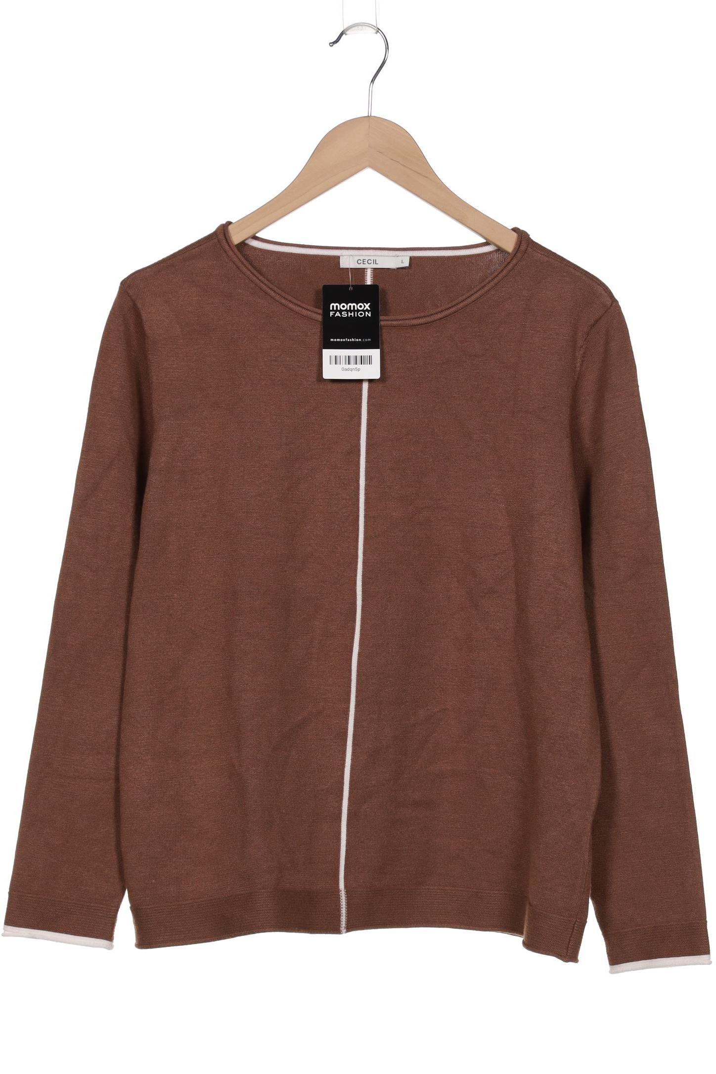 

Cecil Damen Pullover, braun, Gr. 42