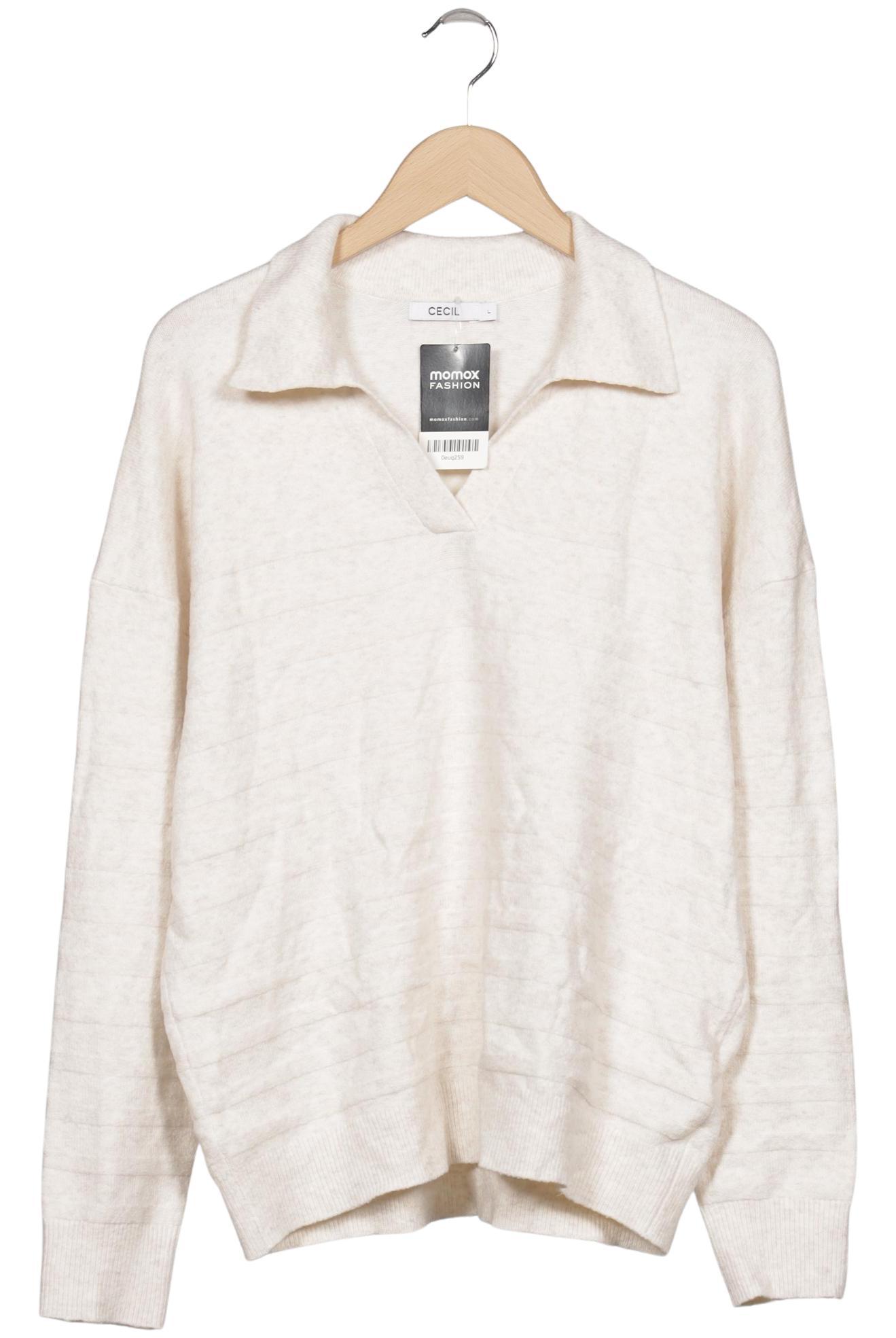 

Cecil Damen Pullover, cremeweiß, Gr. 42