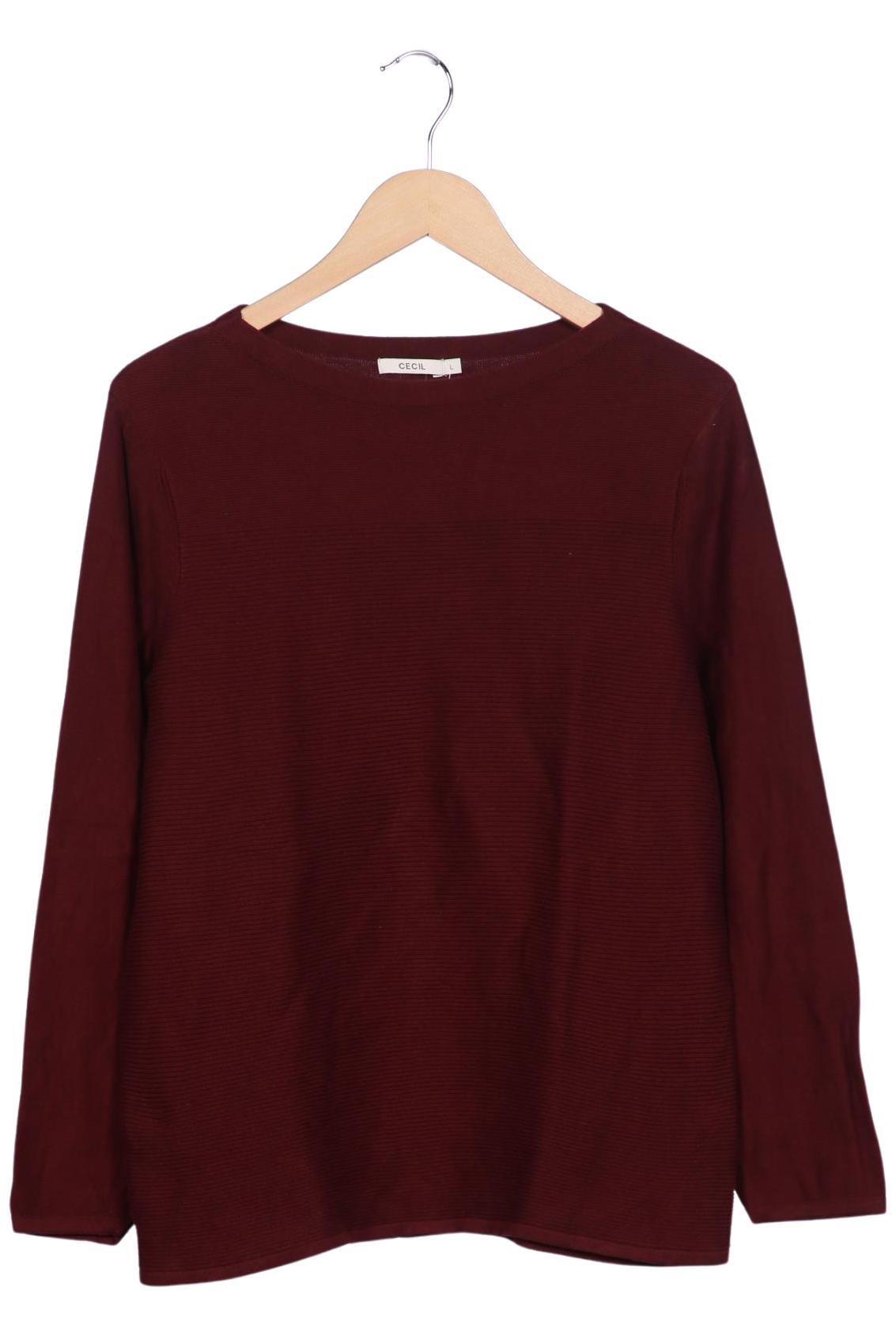 

Cecil Damen Pullover, bordeaux, Gr. 42