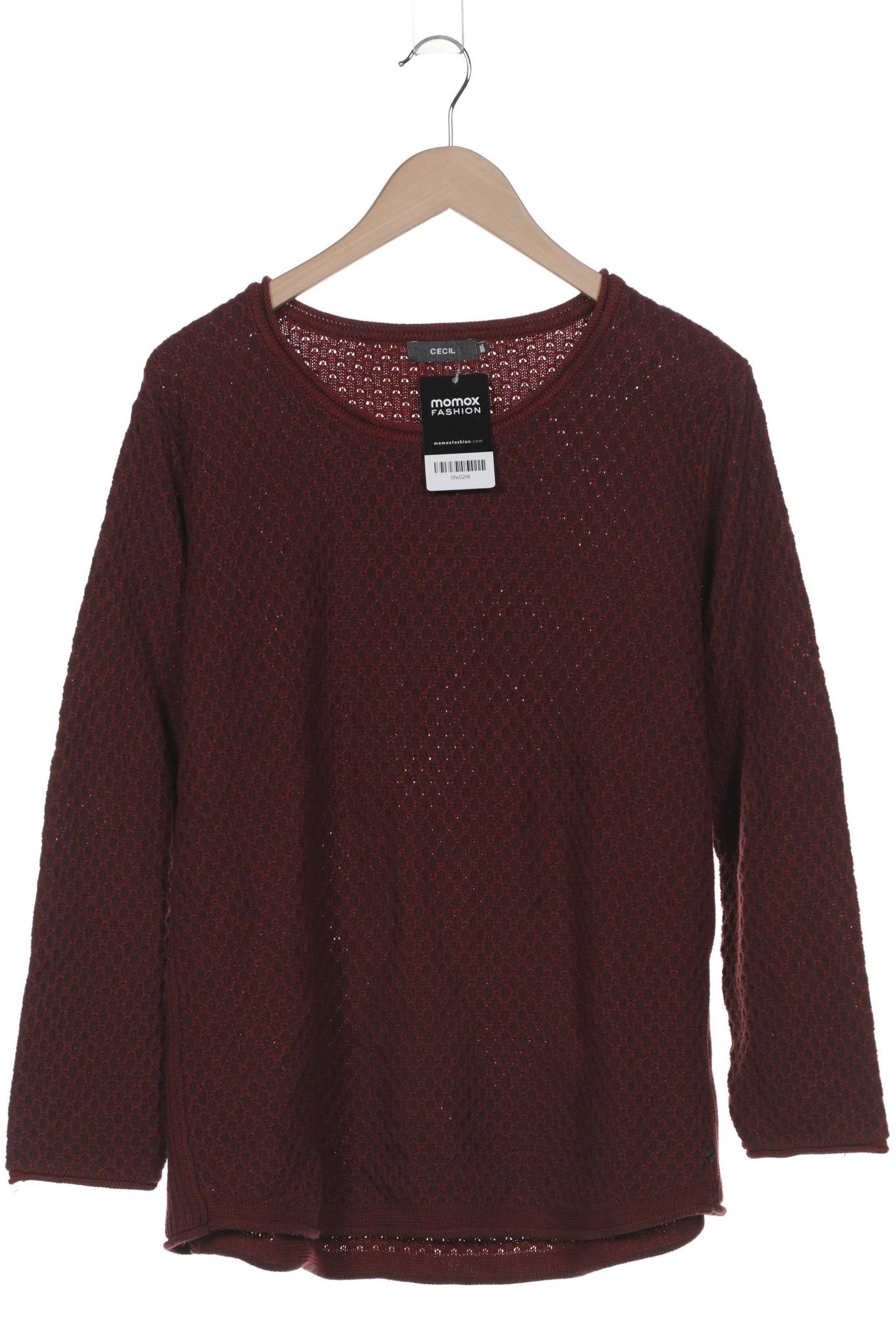 

Cecil Damen Pullover, bordeaux, Gr. 46