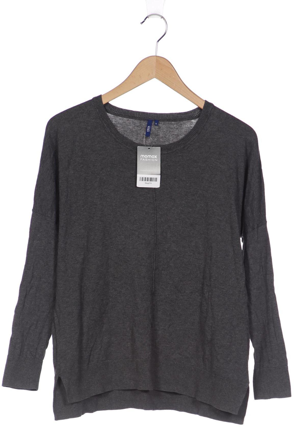 

CECIL Damen Pullover, grau