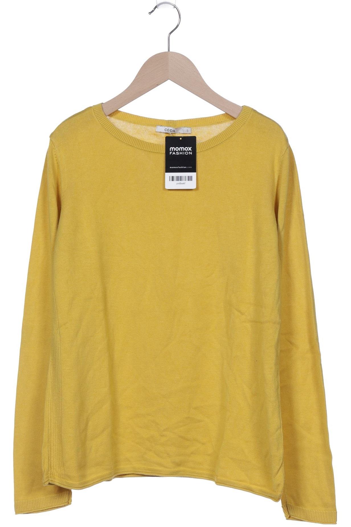 

Cecil Damen Pullover, gelb, Gr. 36