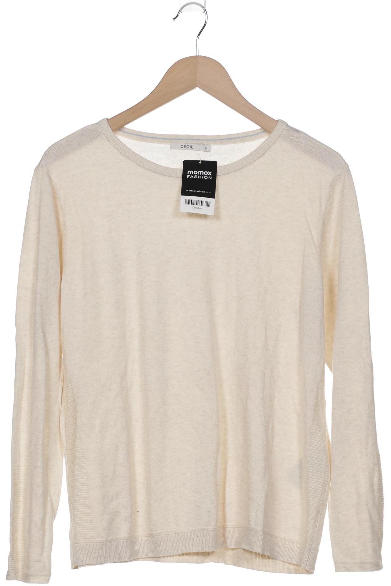 

Cecil Damen Pullover, cremeweiß, Gr. 42