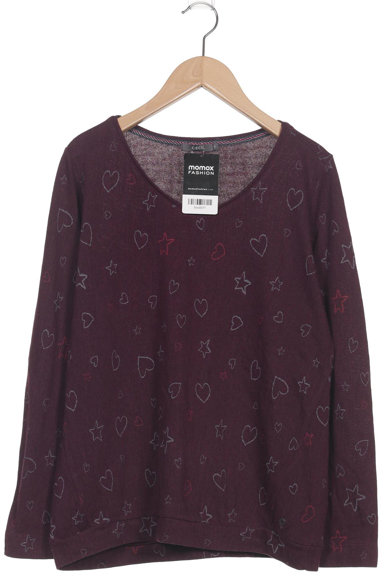 

Cecil Damen Pullover, bordeaux, Gr. 36