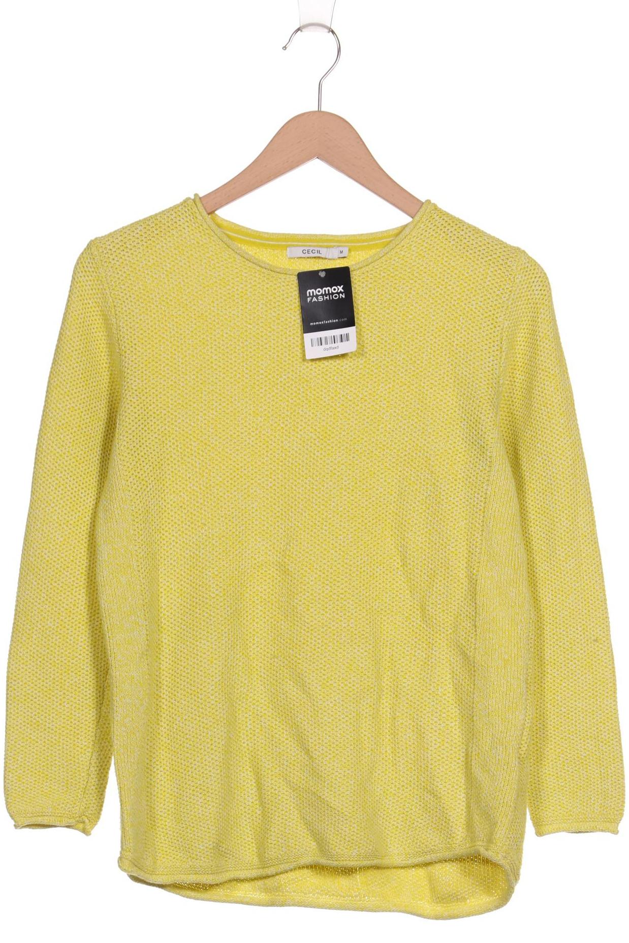 

Cecil Damen Pullover, gelb, Gr. 38