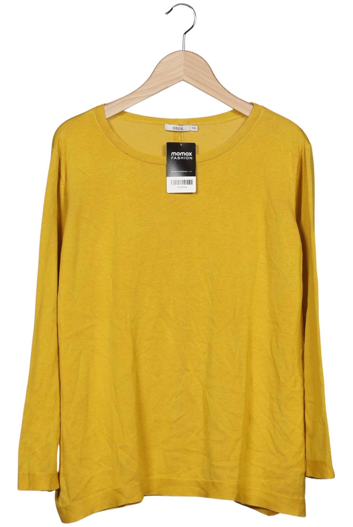 

Cecil Damen Pullover, gelb, Gr. 46