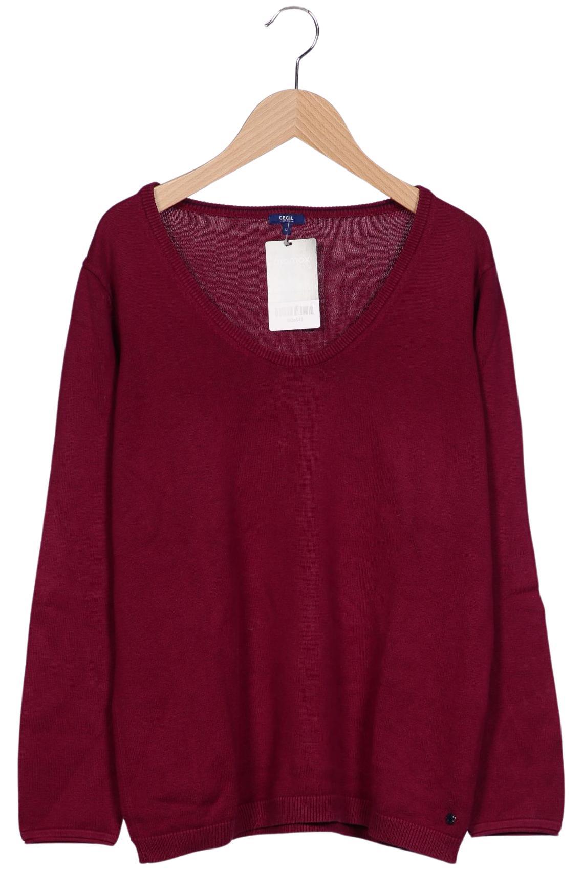 

Cecil Damen Pullover, bordeaux, Gr. 42