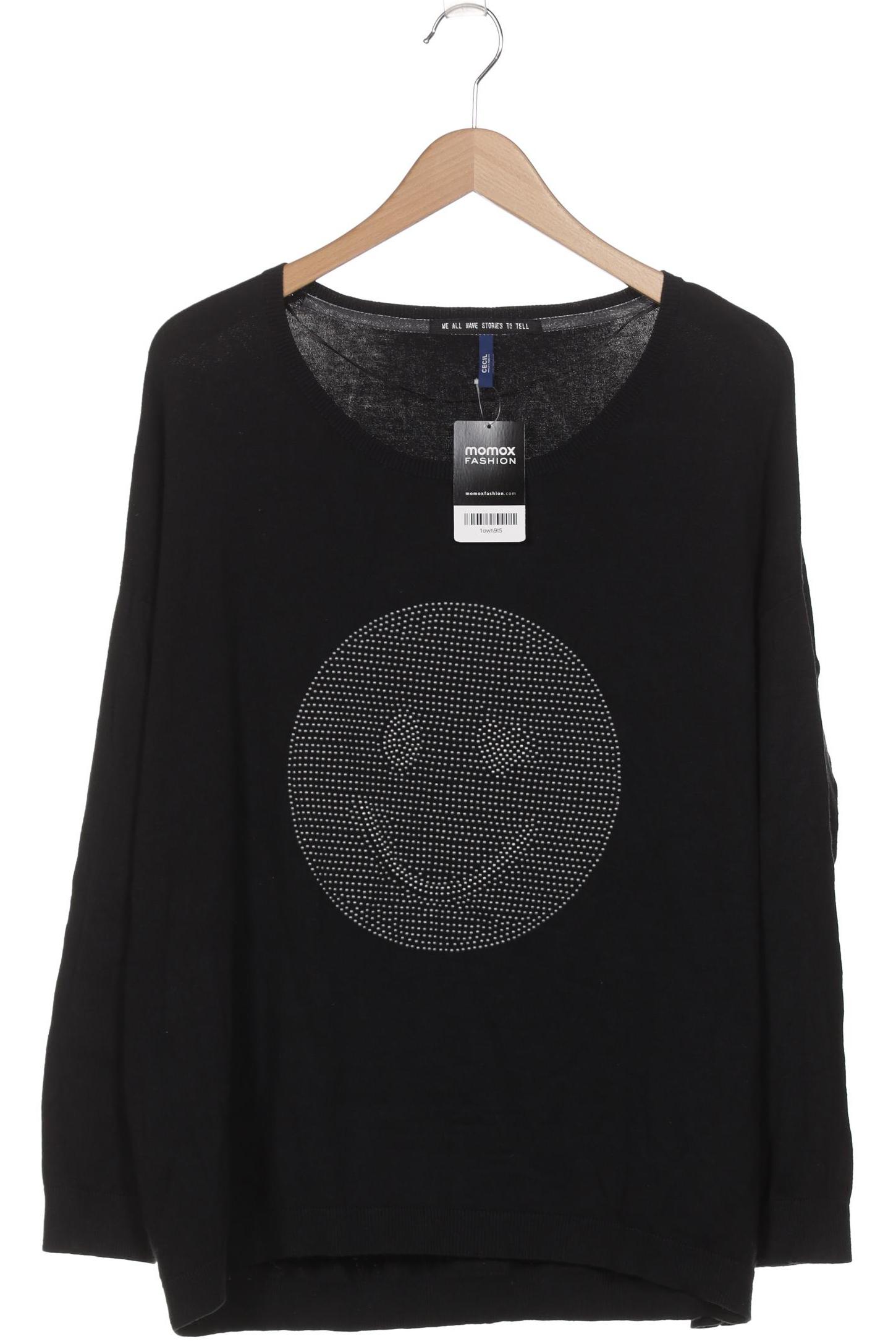 

Cecil Damen Pullover, schwarz, Gr. 46