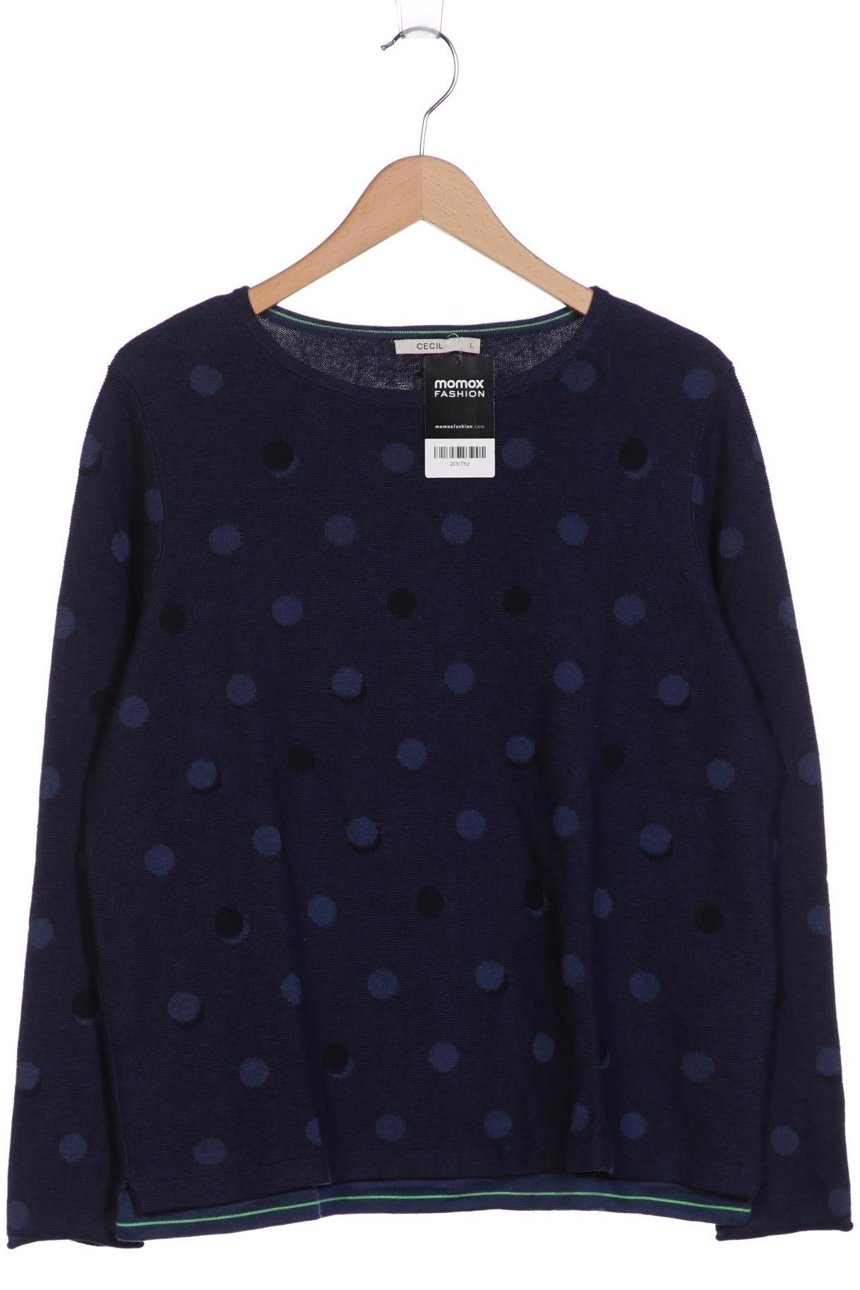 

Cecil Damen Pullover, marineblau, Gr. 42
