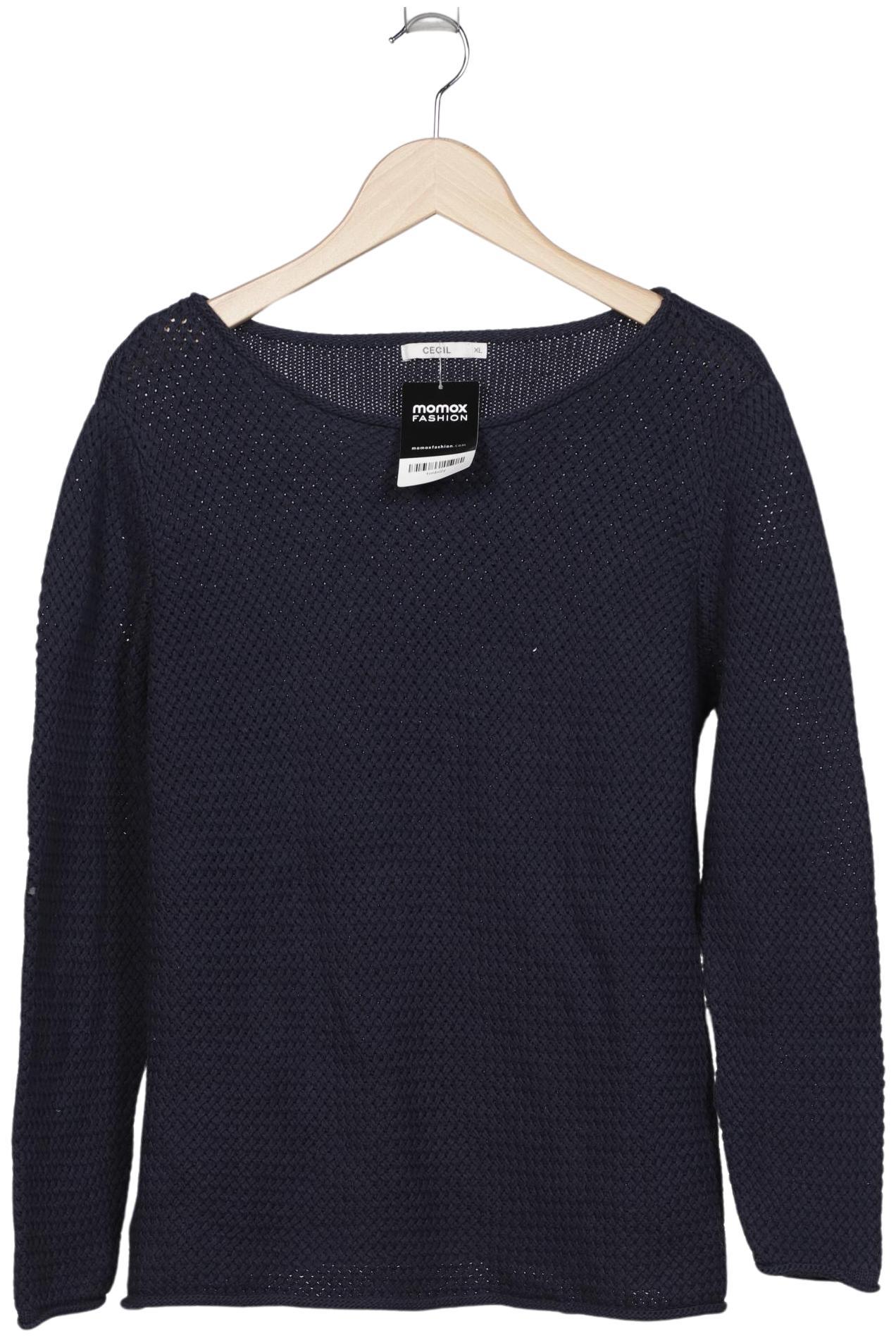 

Cecil Damen Pullover, marineblau, Gr. 44